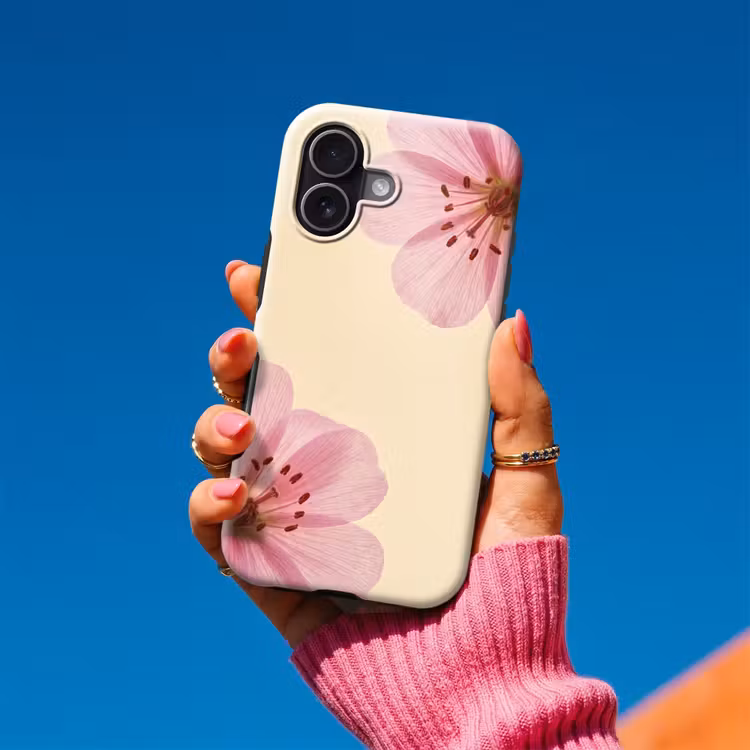 Handyhülle Toughcase - Blumen – Flora – Pastell — 2