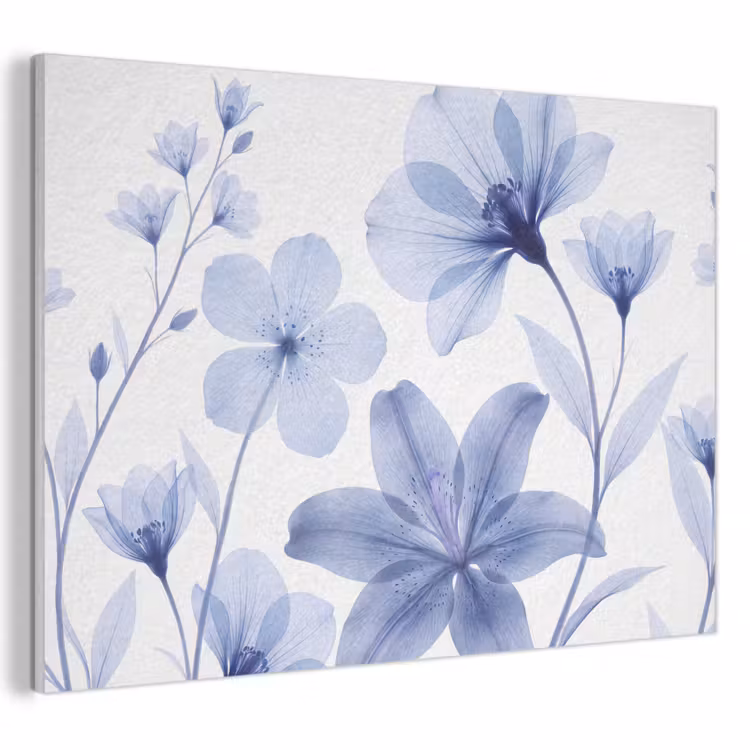 Akustikbild - Blaue Blumen – Natur — 1