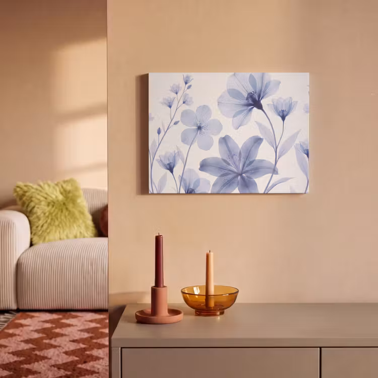 Akustikbild - Blaue Blumen – Natur — 2