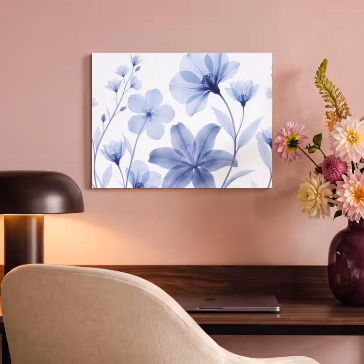 Akustikbild - Blaue Blumen – Natur — 6