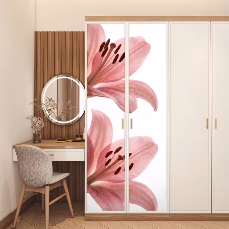 Türtapete - Blumen – Sanft – Modern — 4