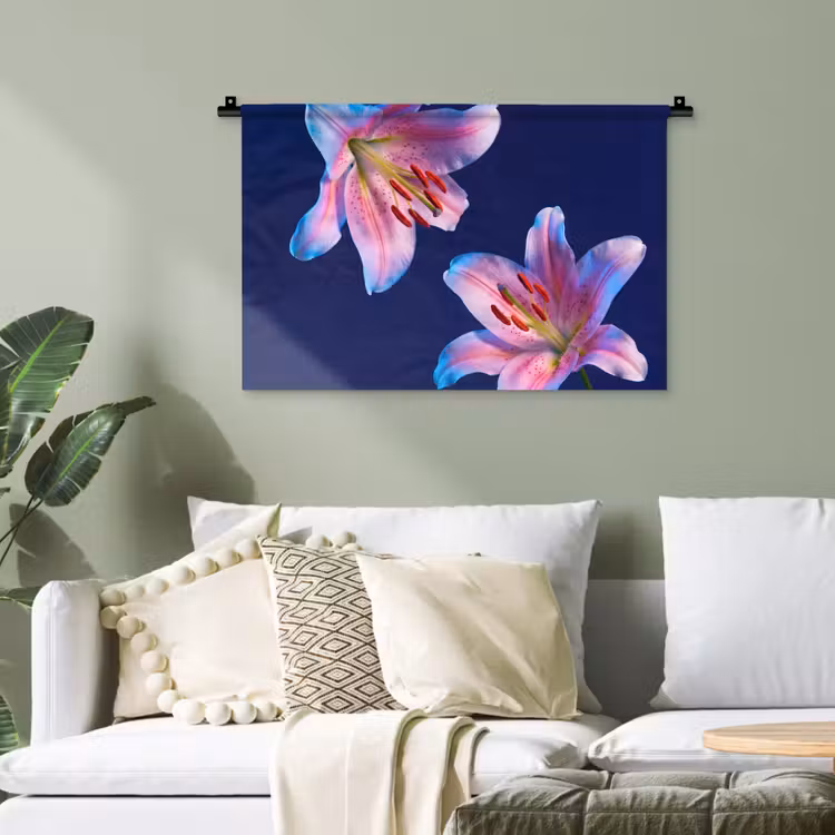 Wandteppich - Blumen – Bunt – Botanisch — 4