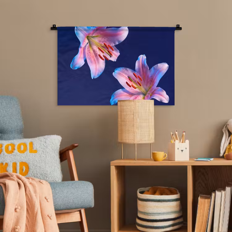Wandteppich - Blumen – Bunt – Botanisch — 5