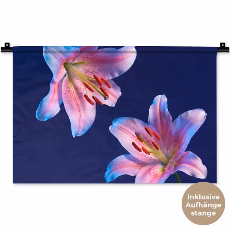 Wandteppich - Blumen – Bunt – Botanisch — 9