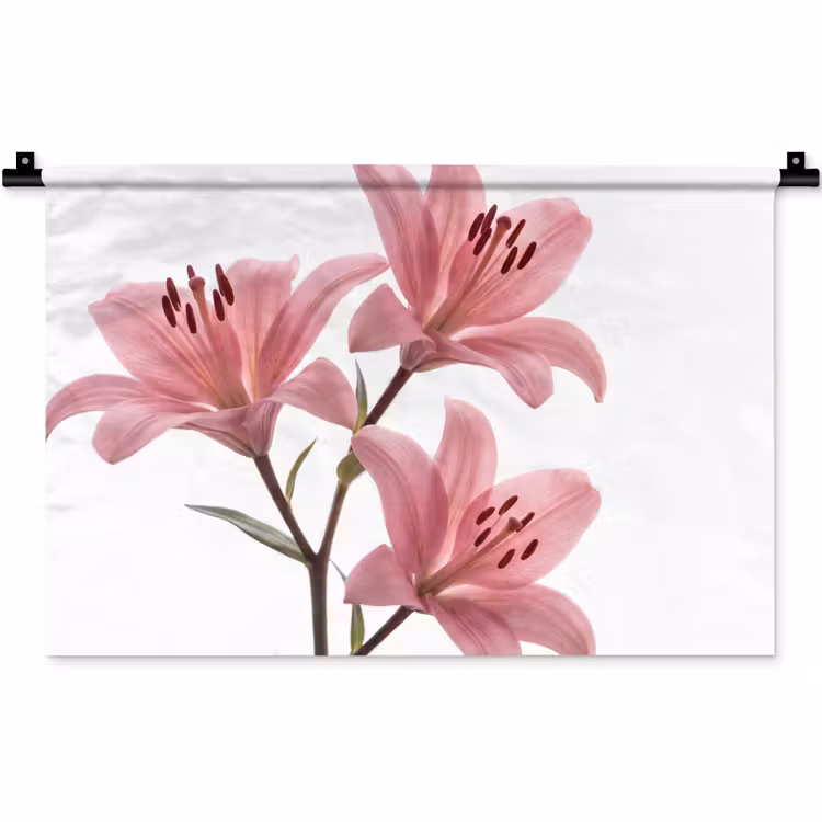 Wandteppich - Blumen – Sanft – Modern — 1