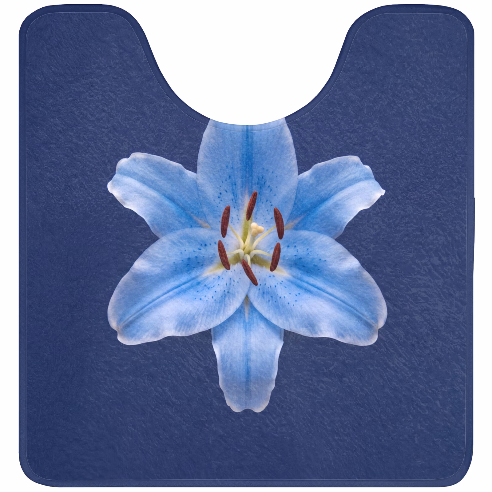 WC Vorleger - Blaue Lilie – Blumen — 1