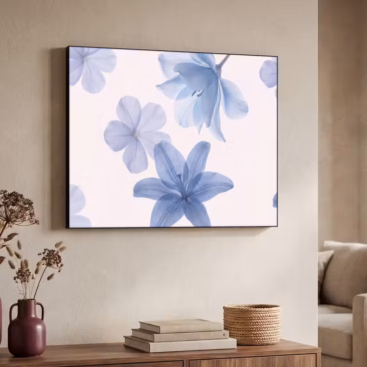 Art Frame - Blumen – Transparent – Modern — 3