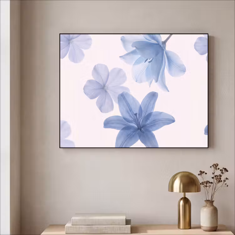 Art Frame - Blumen – Transparent – Modern — 4