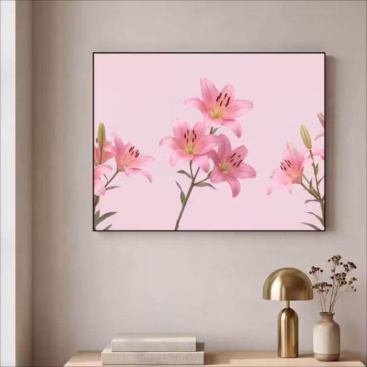 Art Frame - Blumen – Zart – Rosa — 4