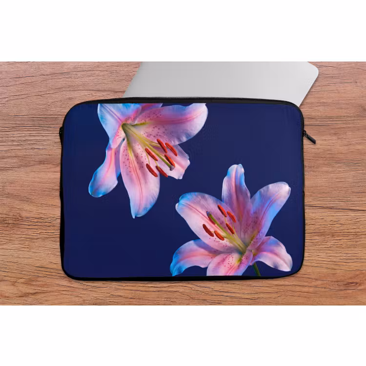 Laptop hülle - Blumen – Bunt – Botanisch — 2