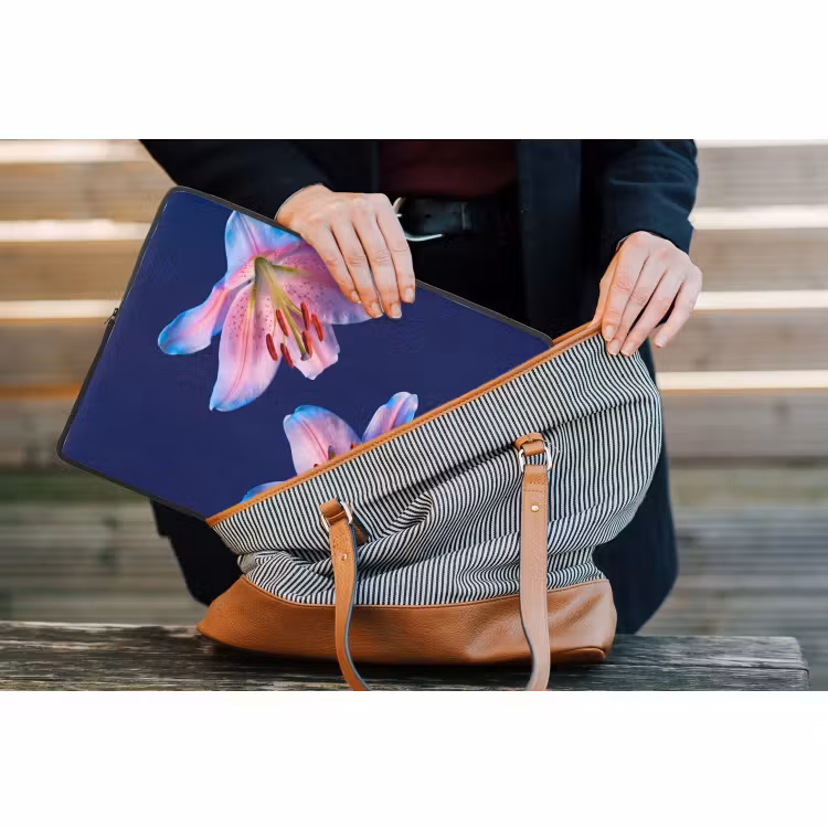 Laptop hülle - Blumen – Bunt – Botanisch — 4