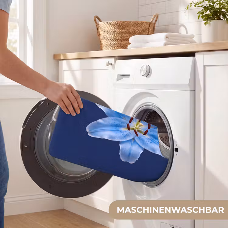 WC Vorleger - Blaue Lilie – Blumen — 7