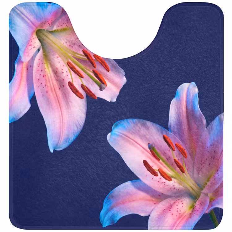 WC Vorleger - Blumen – Farbenfroh – Botanisch — 1