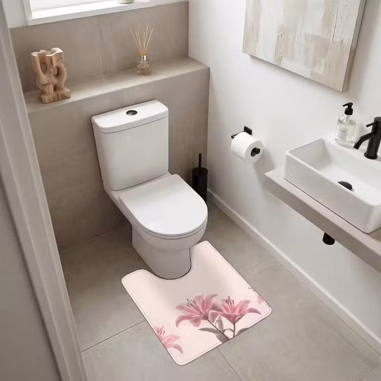 WC Vorleger - Blumen – Zart – Flora — 6