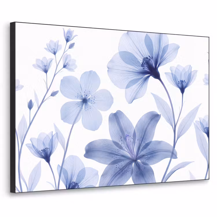 Art Frame - Blaue Blumen – Natur — 1