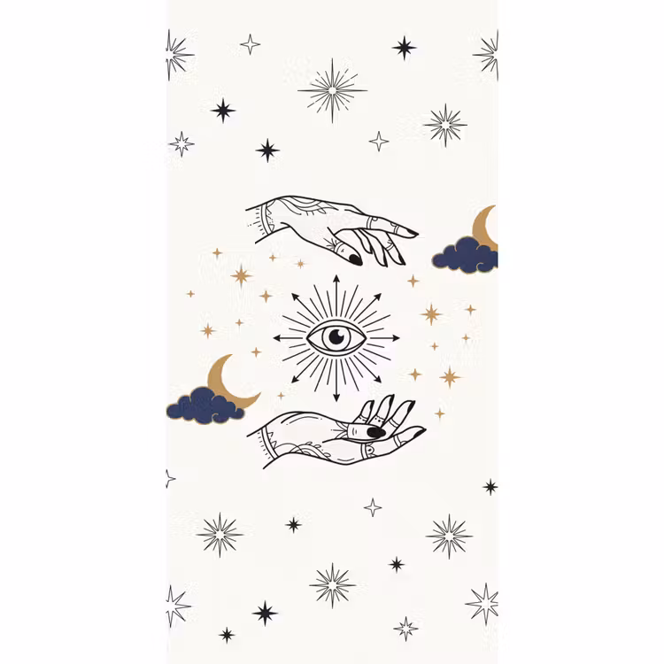 Tapete - Hände – Mystik – Symbole — 2