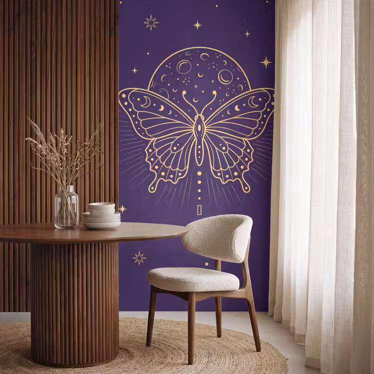 Tapete - Schmetterling – Mond – Mystik — 4