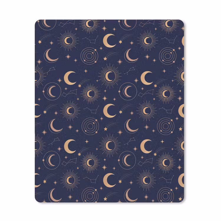 Mauspad - Mond – Sterne – Gold — 1