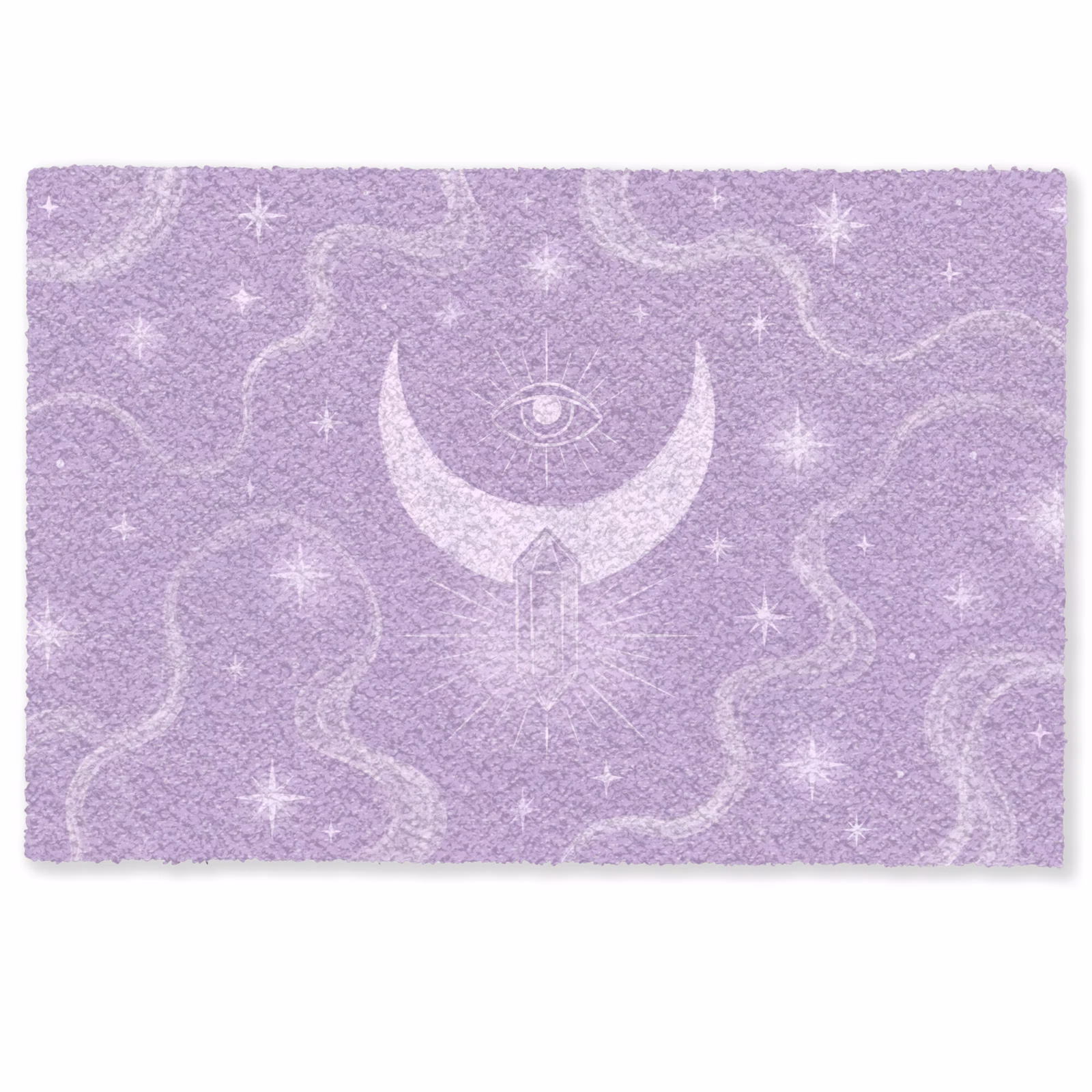 Fußmatte - Mond – Mystik – Lila — 1