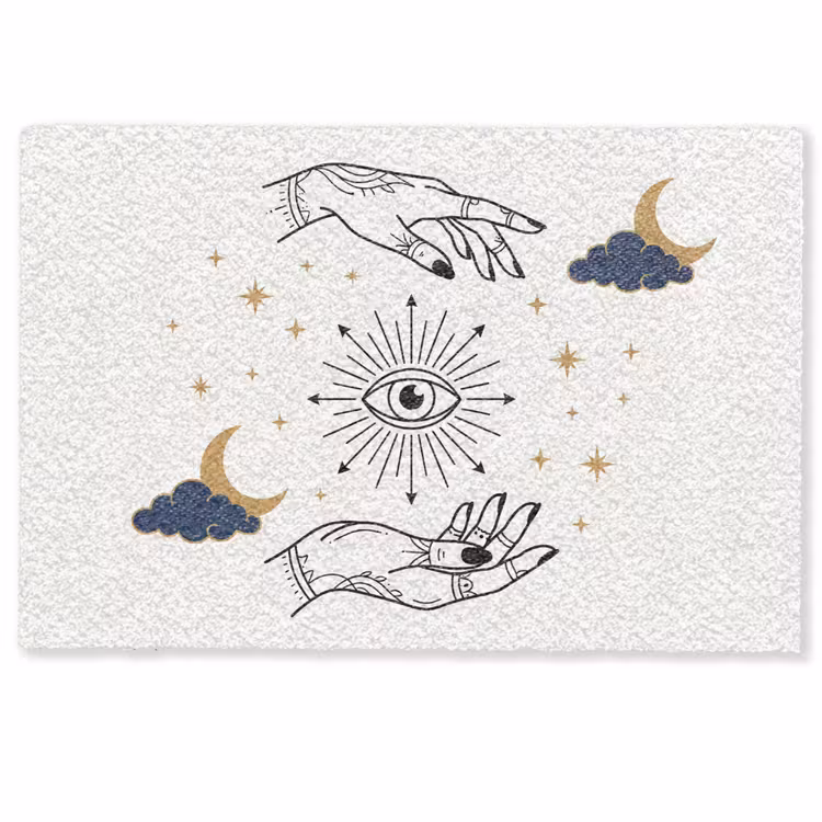 Fußmatte - Hände – Mystik – Symbole — 1