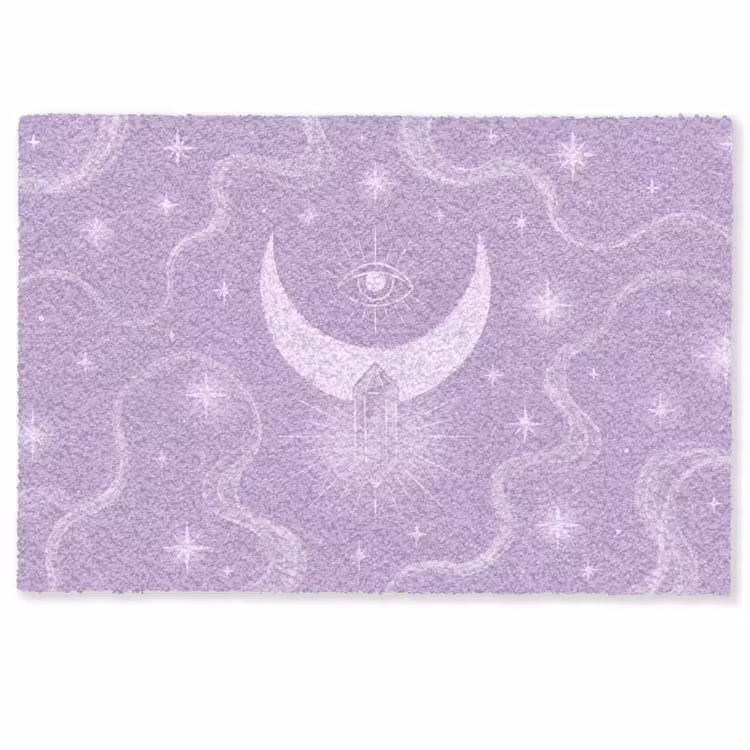 Fußmatte - Mond – Mystik – Lila — 1