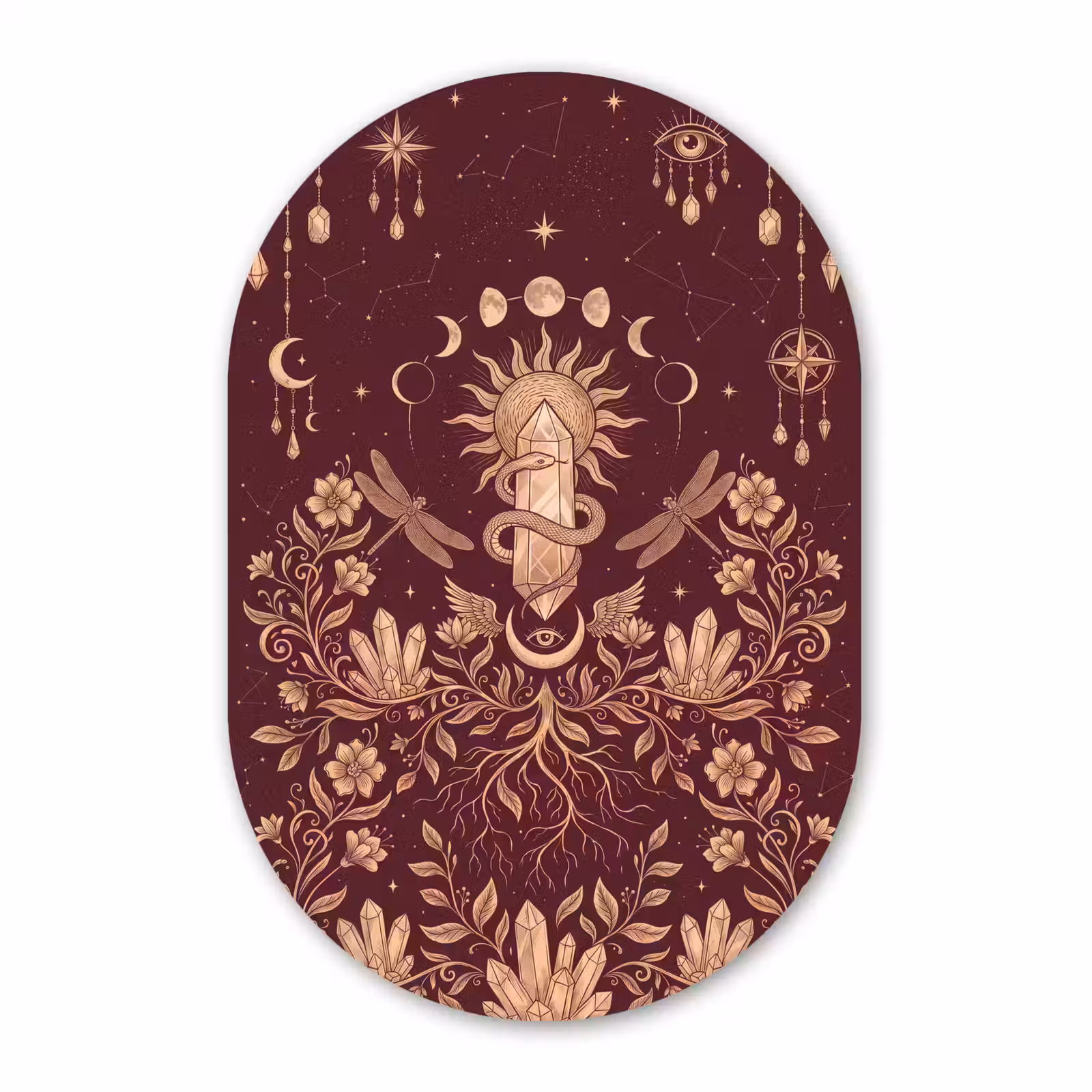 Forexbild Oval - Mystik – Himmel – Gold — 1
