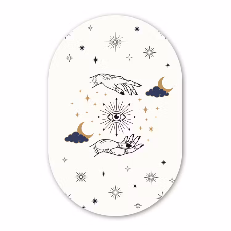 Forexbild Oval - Hände – Mystik – Symbole — 1