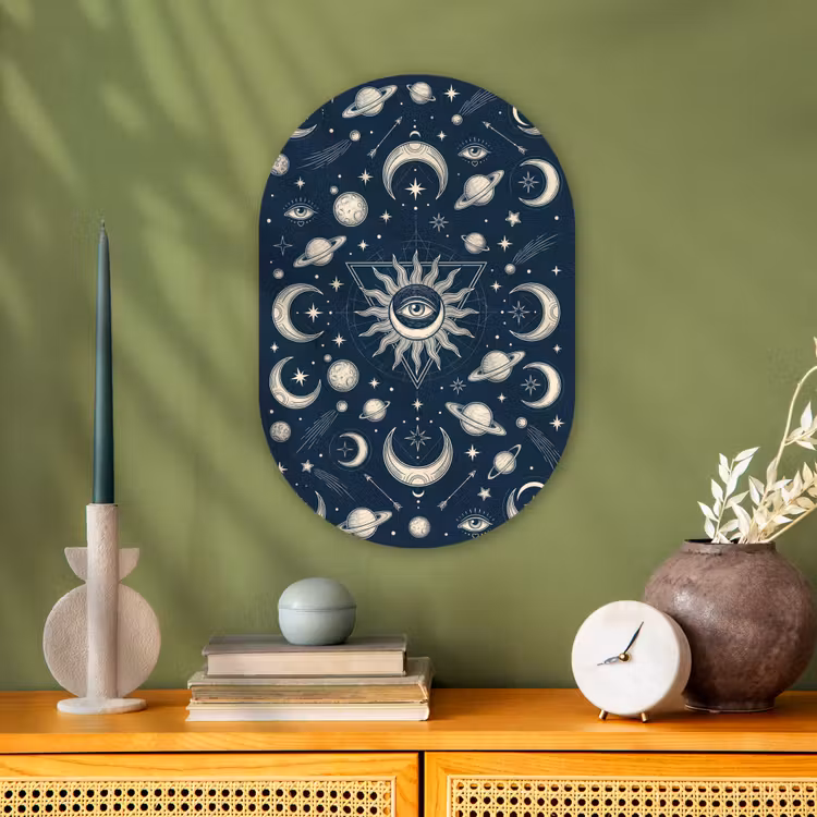 Forexbild Oval - Sonne, Mond, Sterne — 3