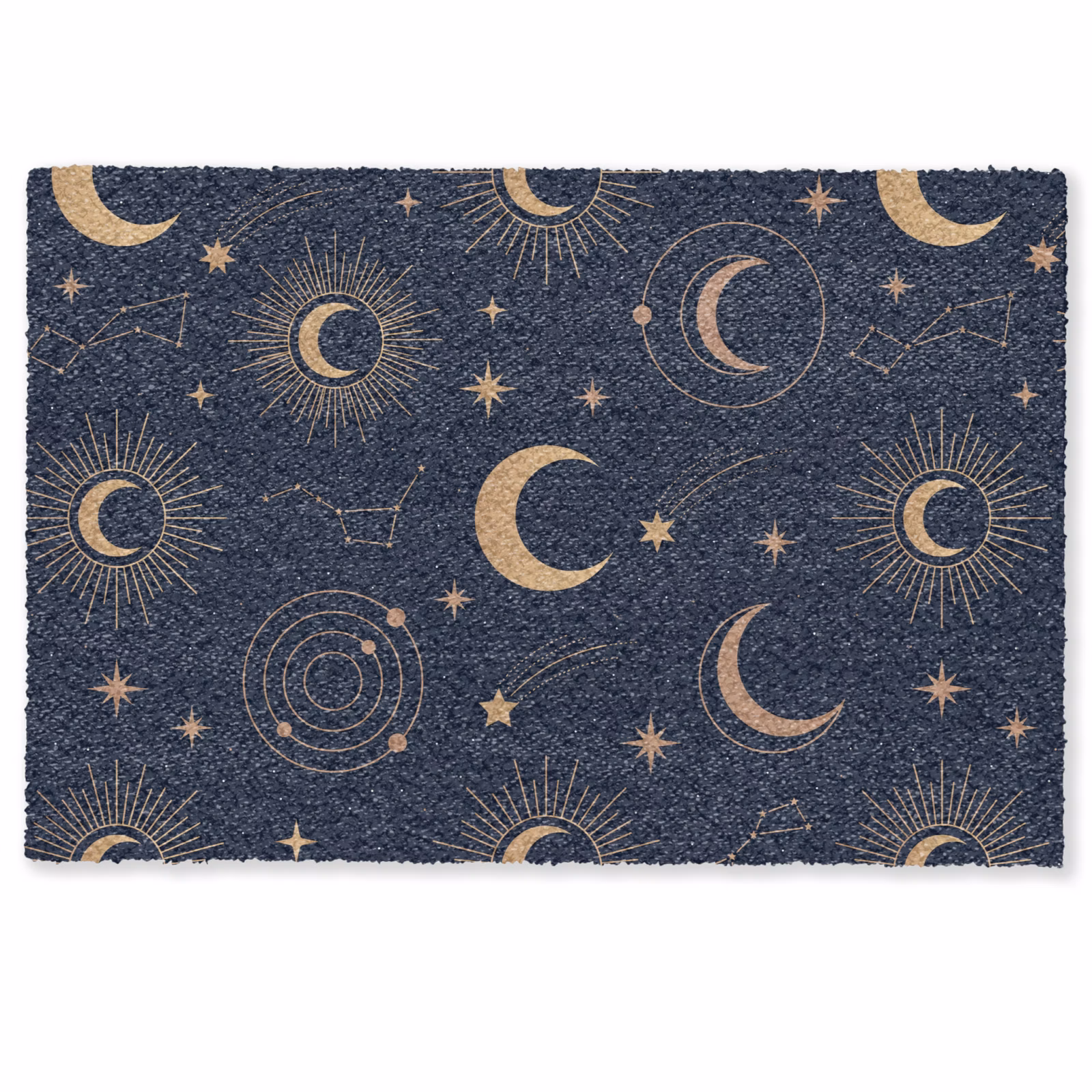 Fußmatte - Mond – Sterne – Gold — 1