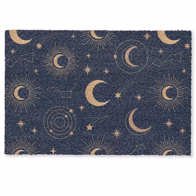 Fußmatte - Mond – Sterne – Gold — 1