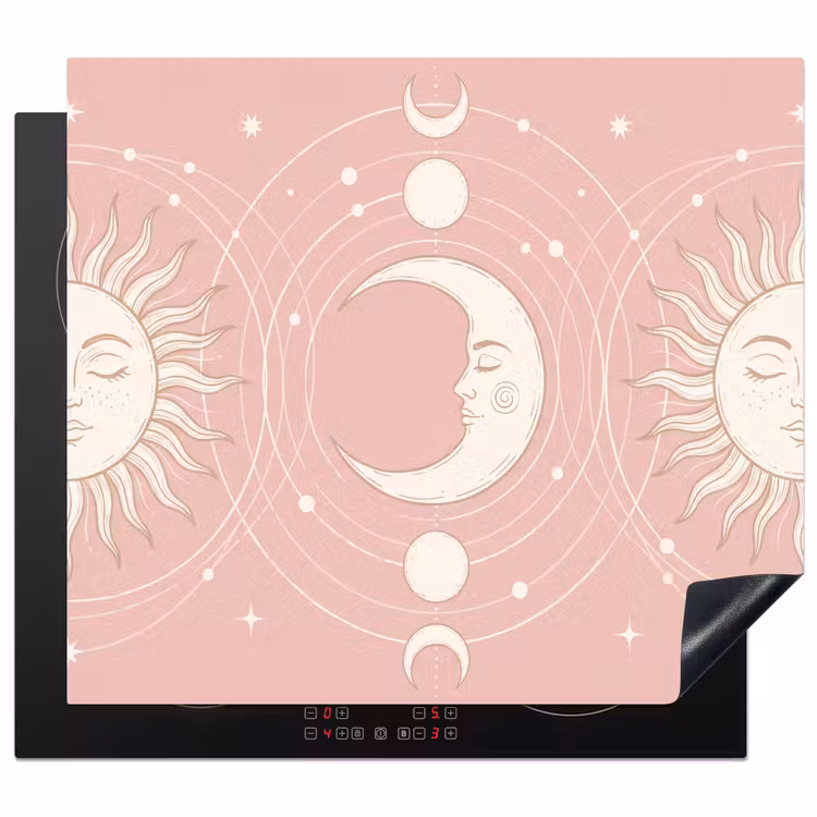 Herdabdeckplatte - Sonne – Sterne – Himmel — 1