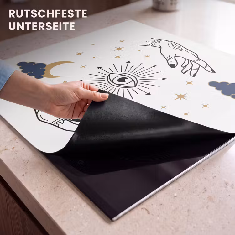 Herdabdeckplatte - Hände – Mystik – Symbole — 9
