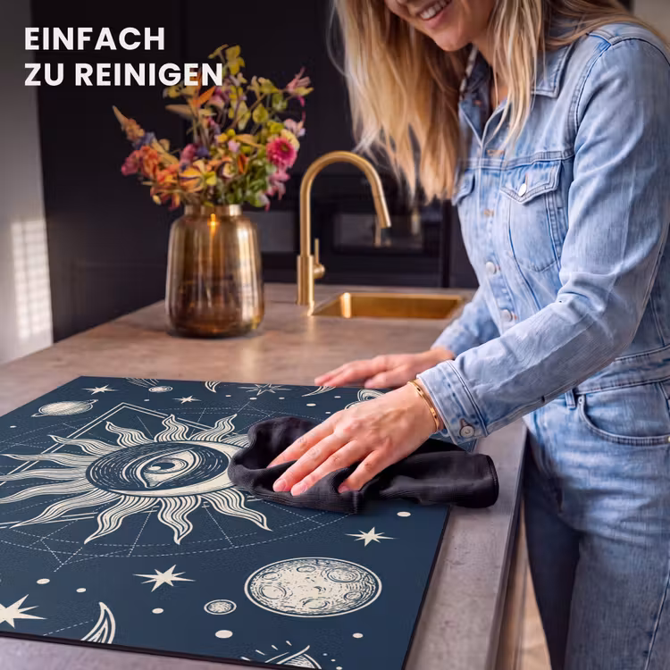Herdabdeckplatte - Sonne, Mond, Sterne — 6
