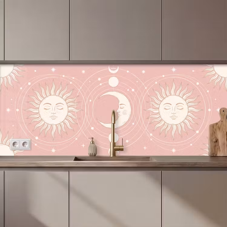 Küchenrückwand - Sonne – Sterne – Himmel — 1