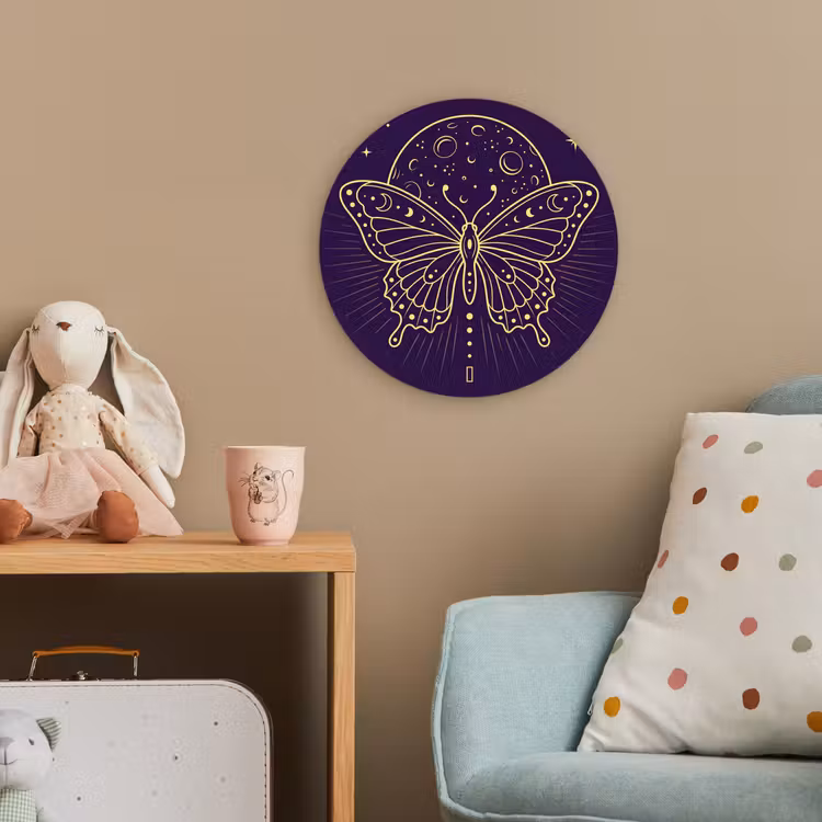 Forexbild Rund - Schmetterling – Mond – Mystik — 5