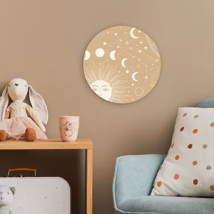 Forexbild Rund - Sonne – Mond – Sterne — 5