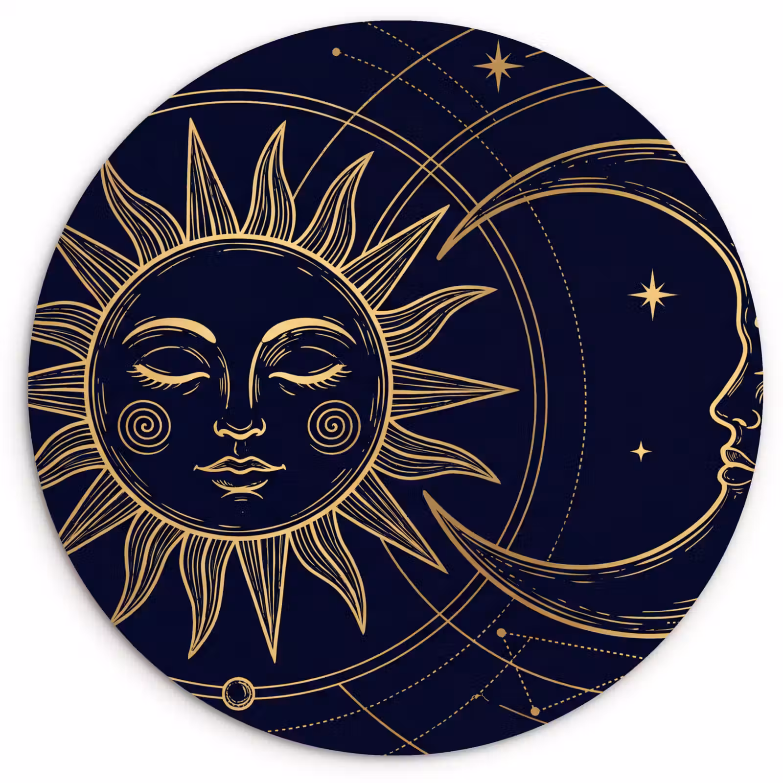 Forexbild Rund - Sonne – Mond – Astrologie — 1