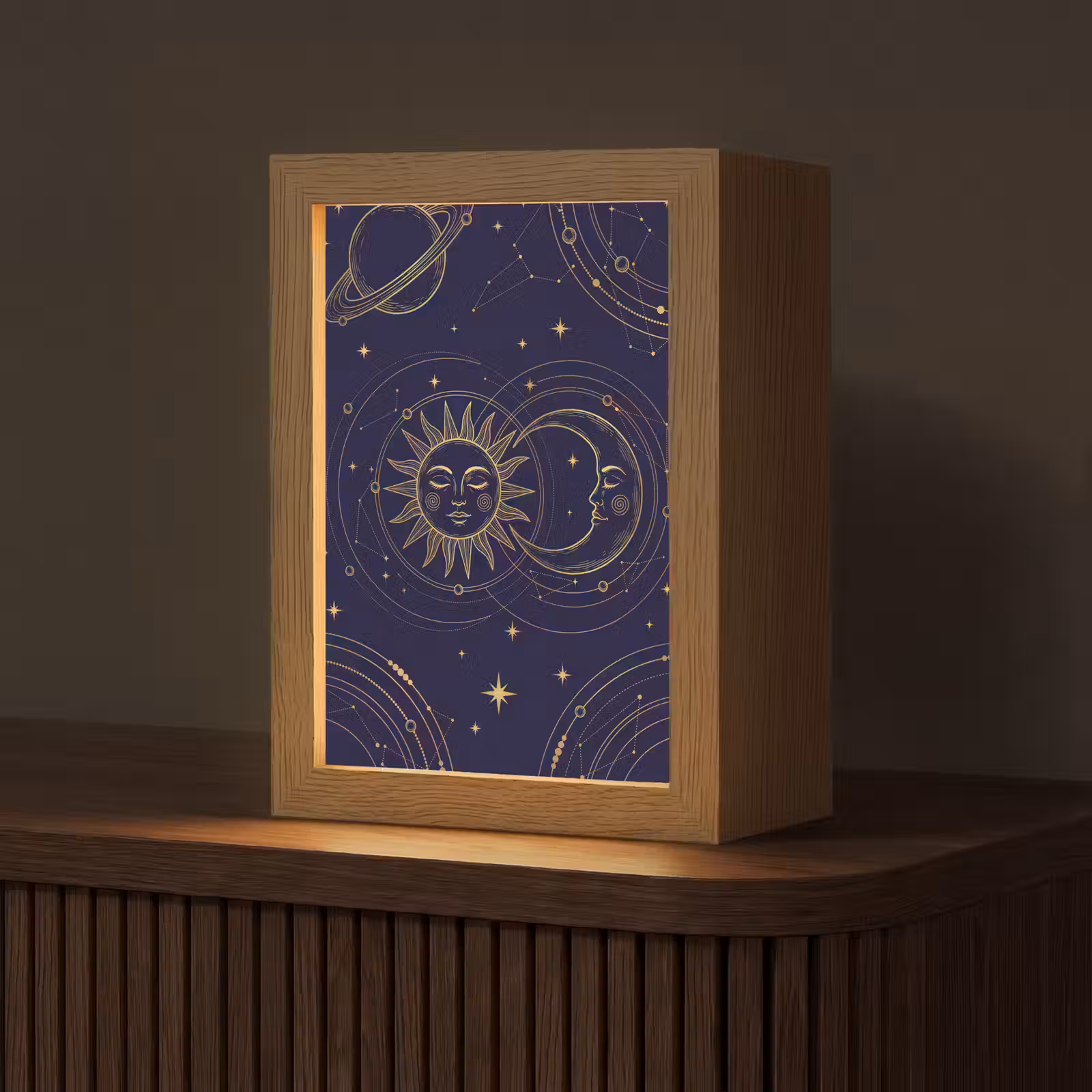 Personalisierte Lightbox - Sonne – Mond – Astrologie — 1