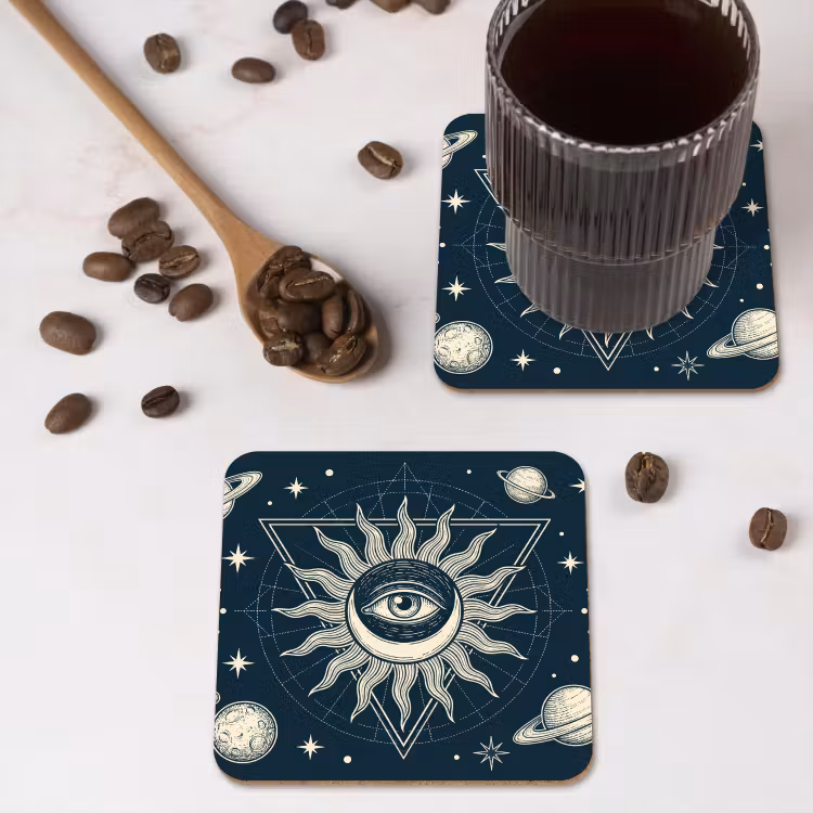 Untersetzer​ - Sonne, Mond, Sterne — 4