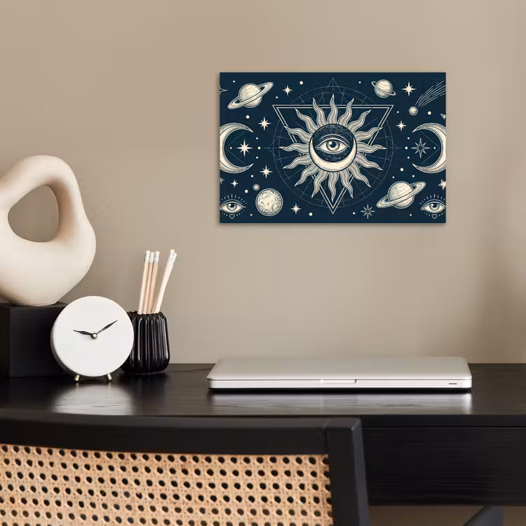 Poster - Sonne, Mond, Sterne — 2