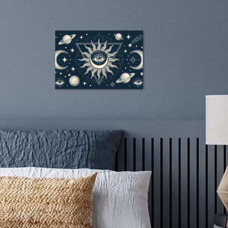 Poster - Sonne, Mond, Sterne — 3