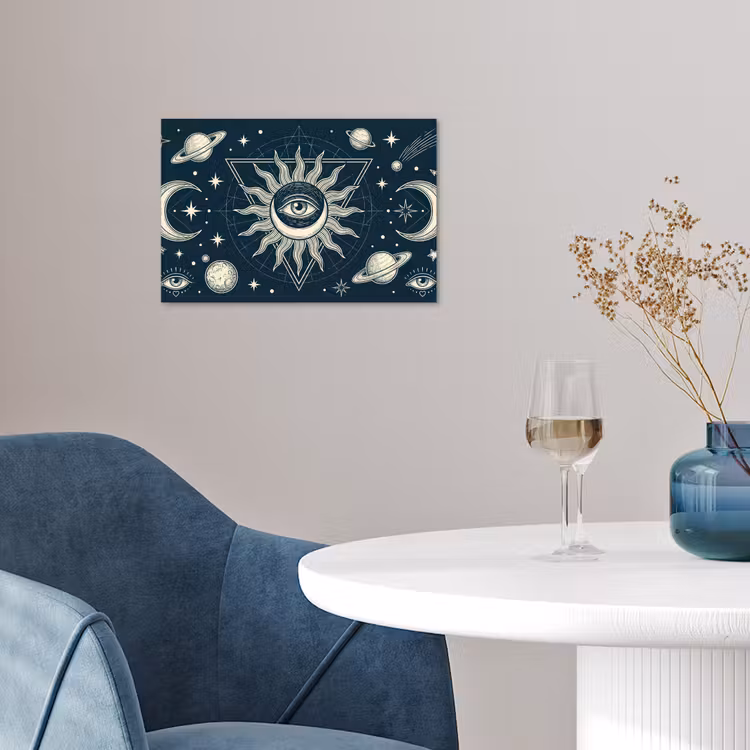 Poster - Sonne, Mond, Sterne — 4