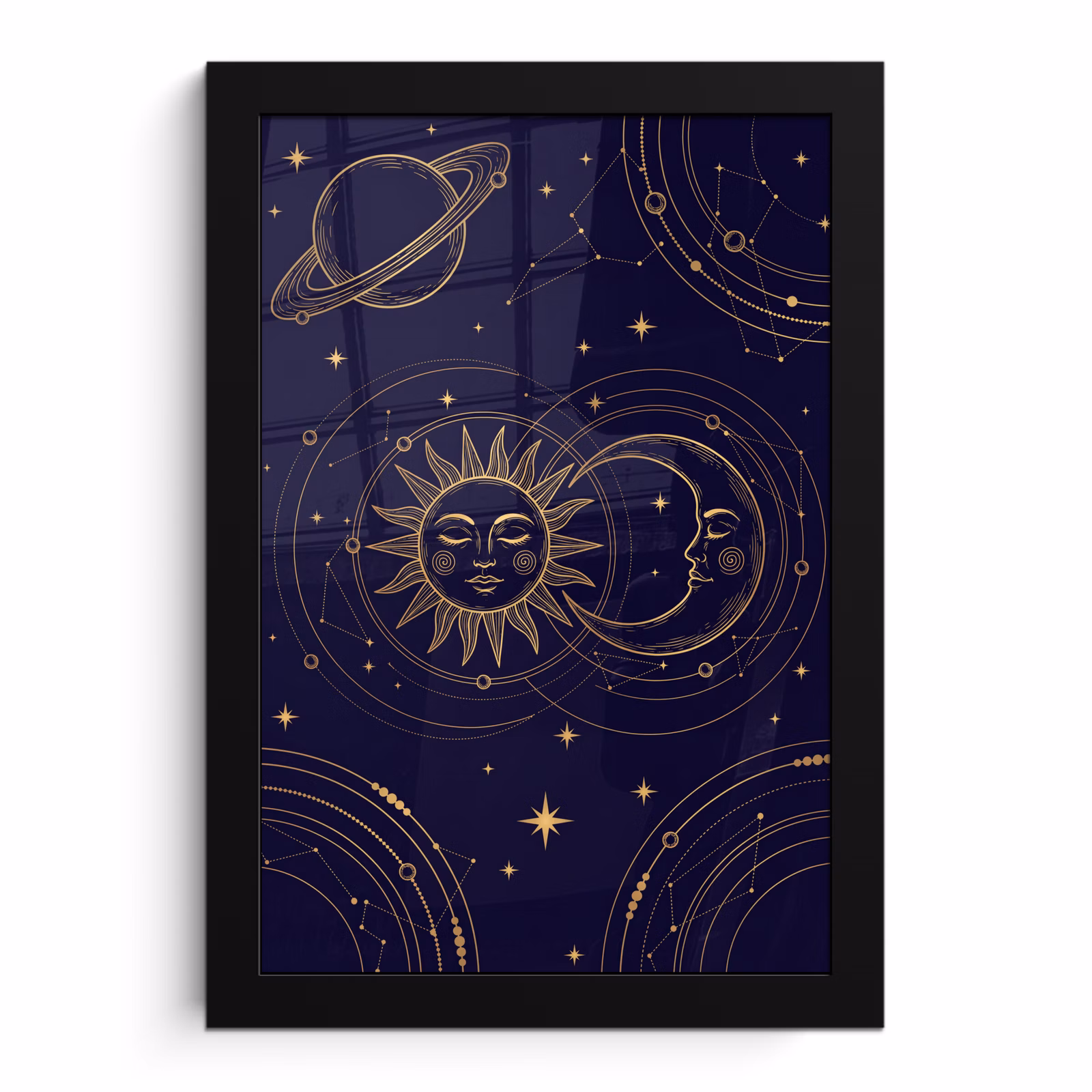 Bilder mit Rahmen - Sonne – Mond – Astrologie — 1