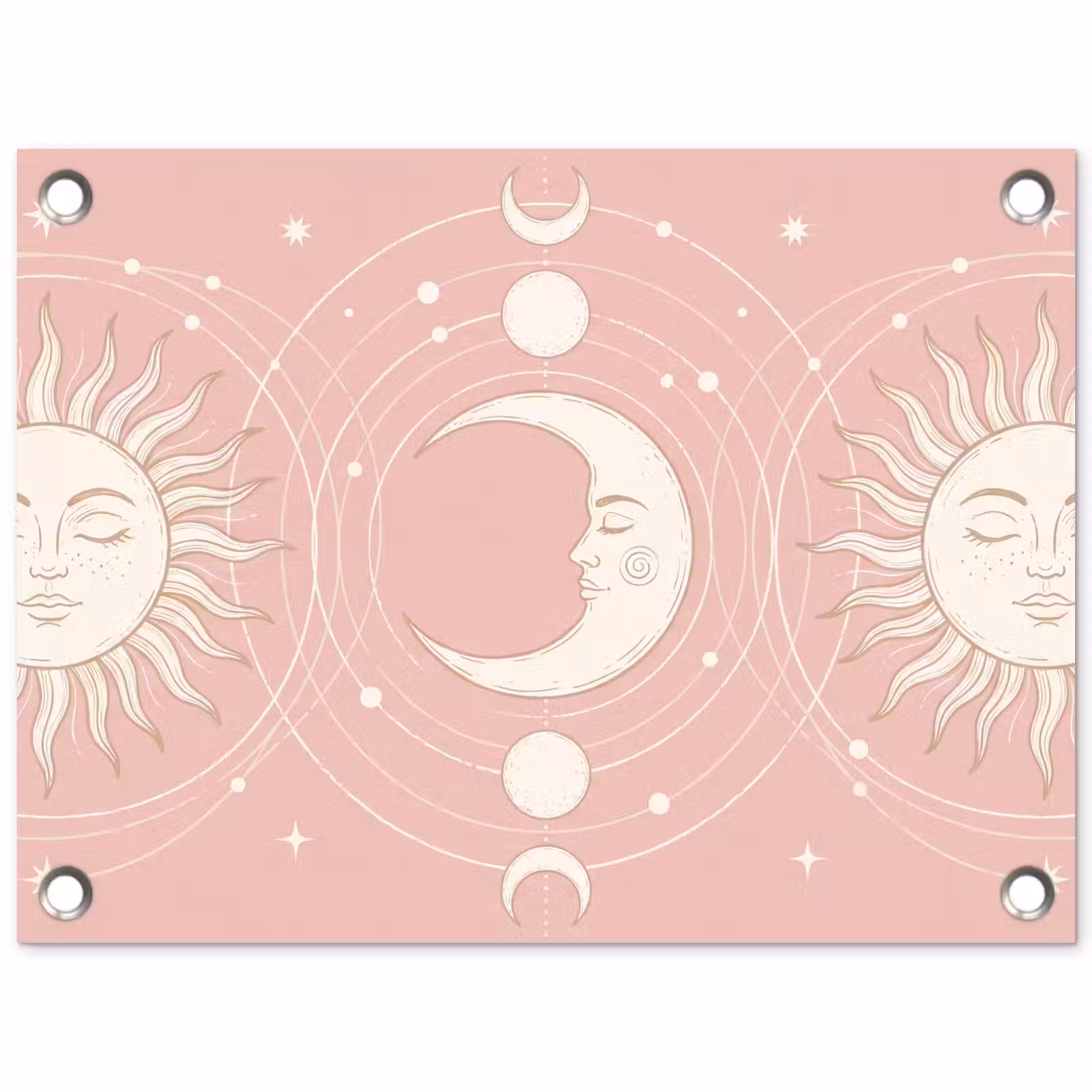 Gartenposter - Sonne – Sterne – Himmel — 1