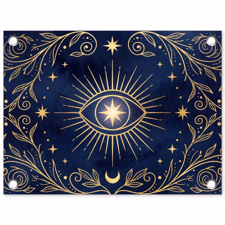 Gartenposter - Auge – Muster – Mystik — 1