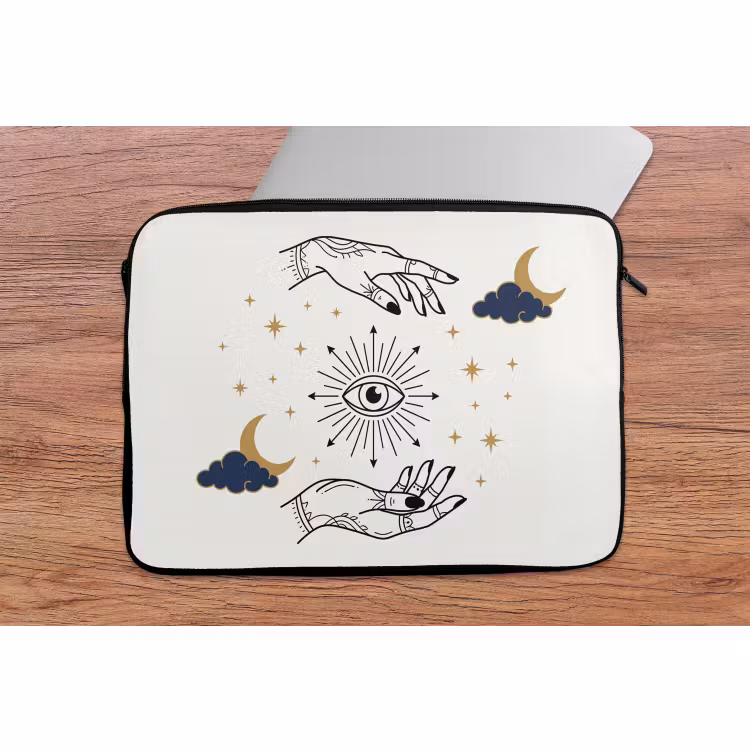 Laptop hülle - Hände – Mystik – Symbole — 2