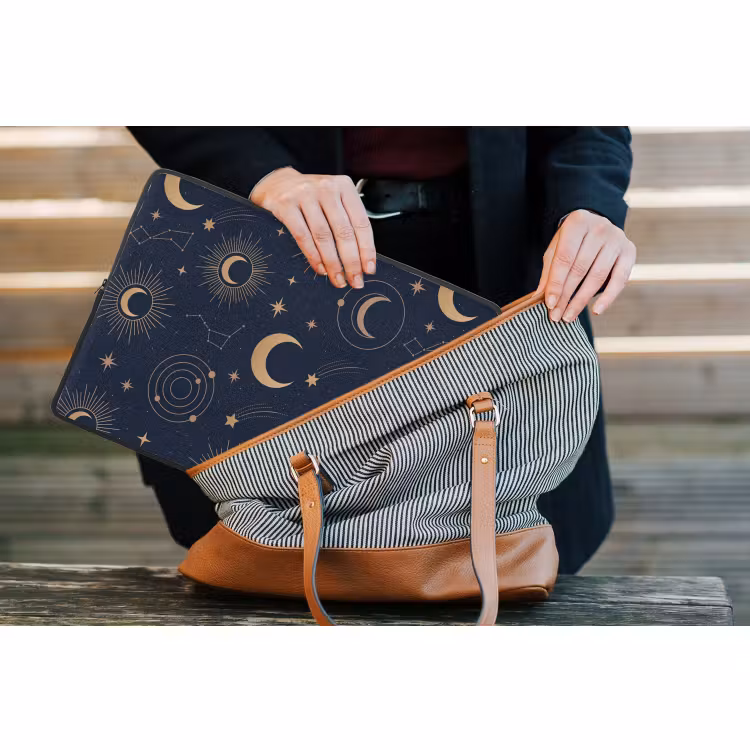 Laptop hülle - Mond – Sterne – Gold — 4