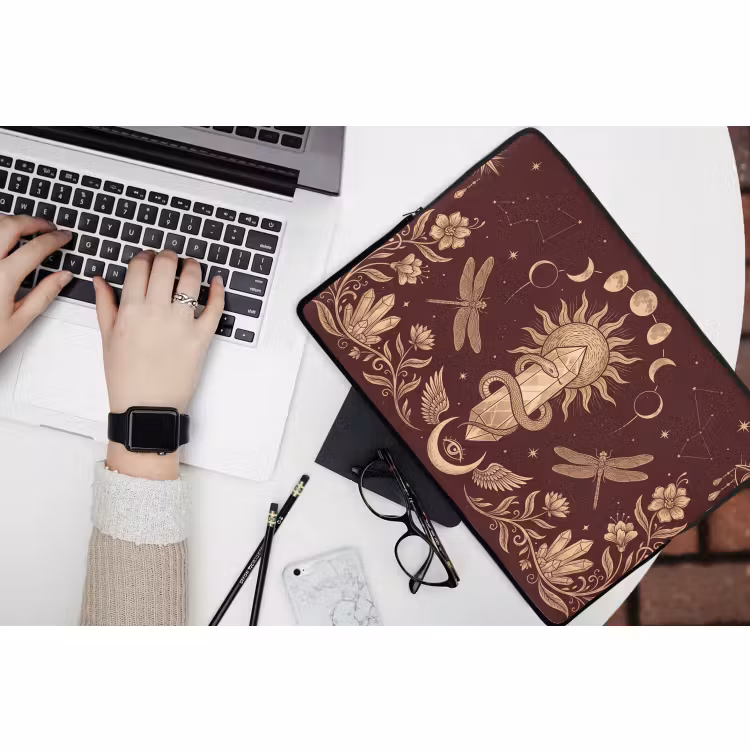 Laptop hülle - Mystik – Himmel – Gold — 3