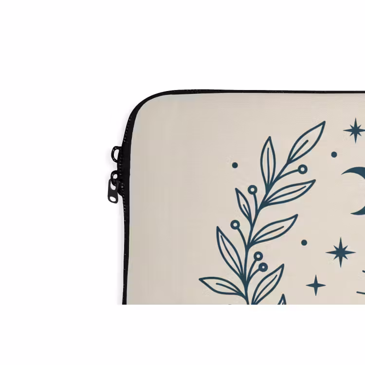 Laptop hülle - Sonne-Mond-Illustration — 5