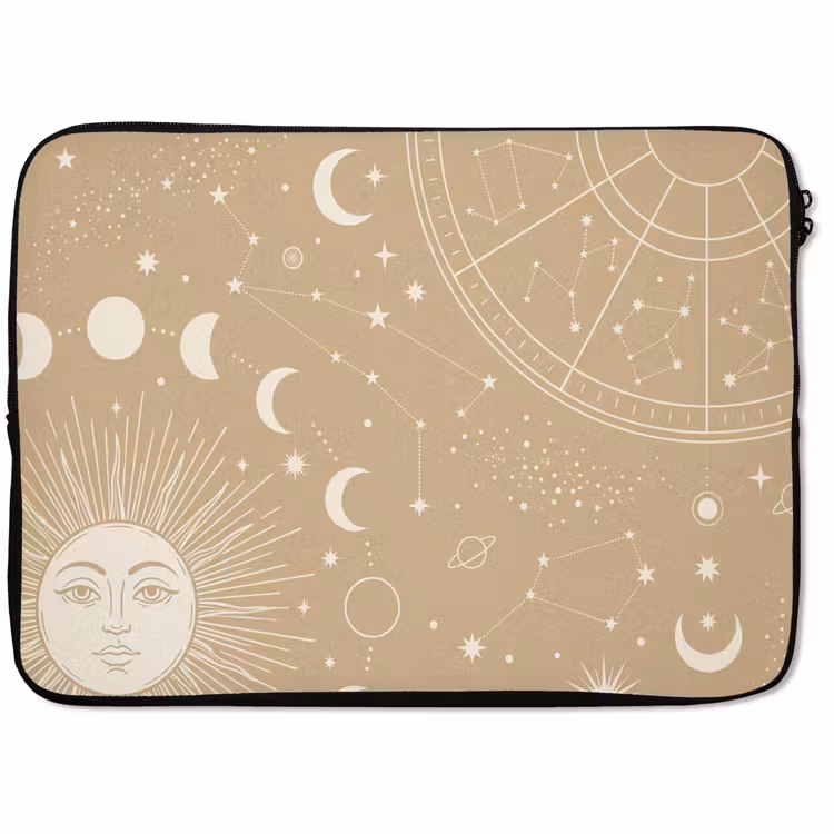 Laptop hülle - Sonne – Mond – Sterne — 1